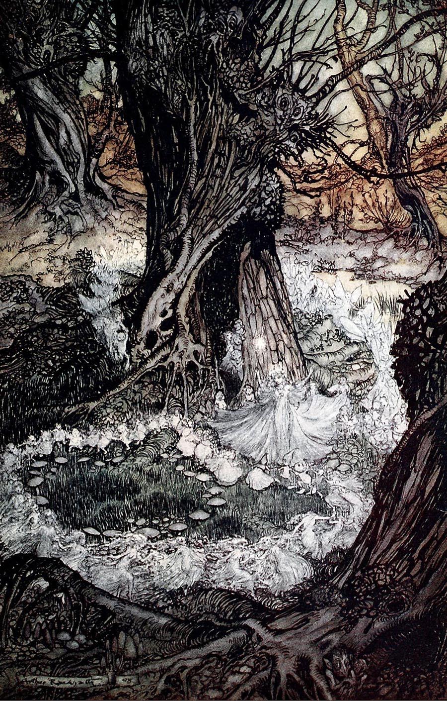 Arthur Rakham Fairy Ring